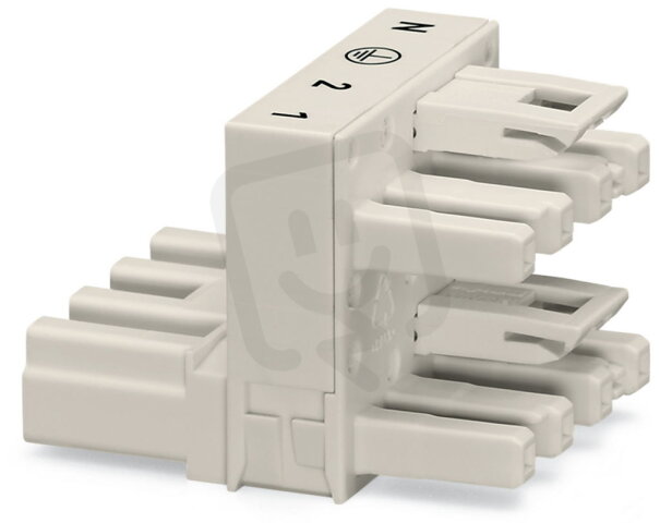 h-rozdělovač 4pól. Kód. A bílá WAGO 770-994