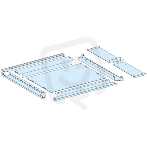Dvoudílná spodní deska IP30, Š=650+150mm, H=600mm SCHNEIDER LVS08697