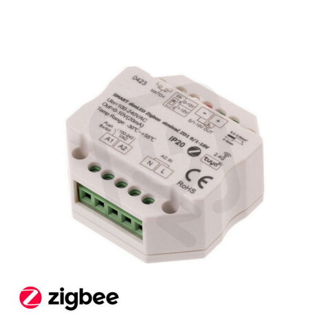 SMART dimLED ZIGBEE stmívač ZD1 0/1-10V T-LED 065506