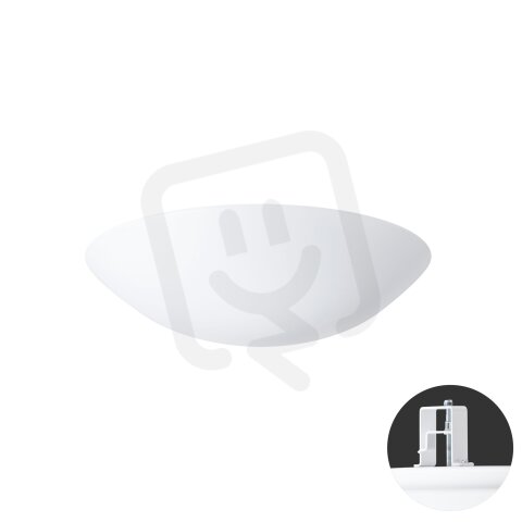 Vestavné LED svítidlo s plastovým stínidlem TITAN V2 34W IP44 4K PIR bílá