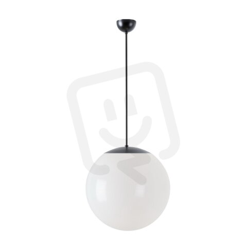 Závěsné LED svítidlo s plastovým stínidlem OSMONT ISIS P3 PE 27W IP40 3K černá