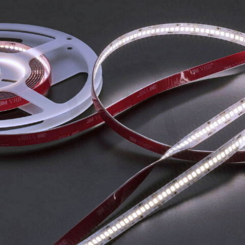 XRIBO IP66 5m/reel LEDS STRIP 22W/m 240