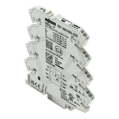 Elektronický jistič, 1kanál., Vstupní napětí 24 V DC WAGO 787-3861/004-020
