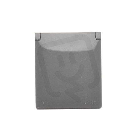 Zásuvka silová 1 násobná typ E (přístroj