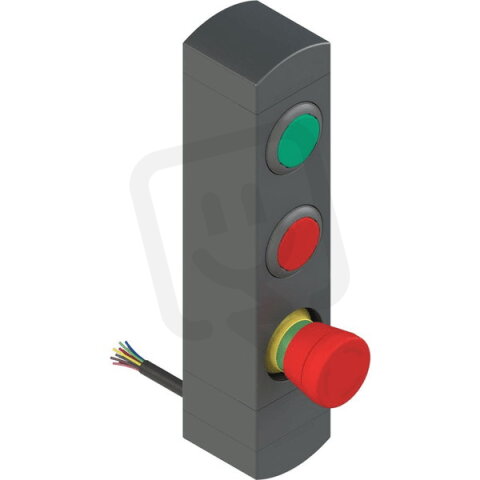 Ovládací jednotka BN 3 prvky (konfigurace A55) IP65 PIZZATO BNAC3ZA55