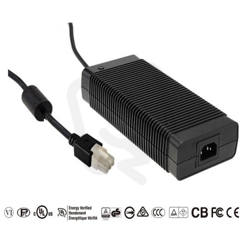 Stolní adaptér 255W 15V 17000mA MEAN WELL GST280A15-C6P