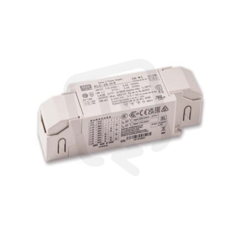 Výkonový zdroj pro LED 25W 24V 1050mA MEAN WELL XLC-25-24-S