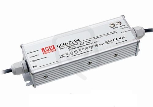 Napájecí zdroj pro LED 75W 54V MEAN WELL CEN-75-54
