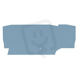 Koncová přepážka EFC.4/1+2/PT/BL modrá MOREK EFC411BL
