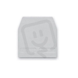 Koncová přepážka pro svorky DBC.2-DBC.2/CI šedá MOREK DB101GR