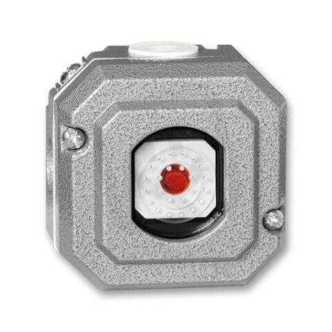 Dvojpólový spínač ABB GARANT se signal. doutnavkou řaz. 2S, Al IP55 3558N-C02852