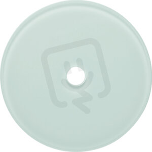 Deska, krycí, skleněná, Serie Glas, sklo, bílá HAGER WTD7100GWG