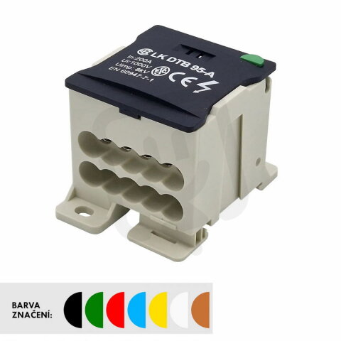 distribuční blok LK DTB 95-A ČN ELEKTRO BEČOV ULK095.20