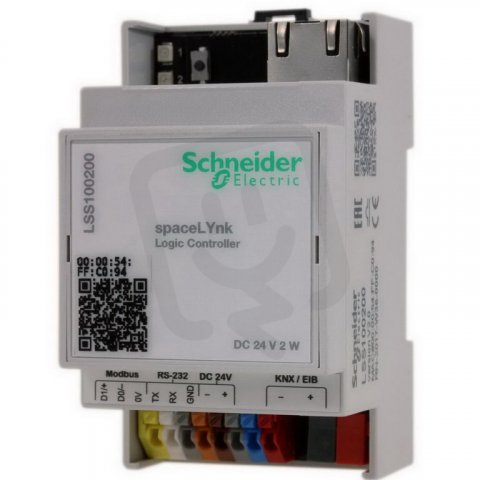 KNX/Modbus/BACnet/IP spaceLYnk kontrolér SCHNEIDER LSS100200