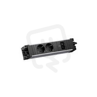 STEP ALU 2xCEE7/3 1xUSB CC 65W