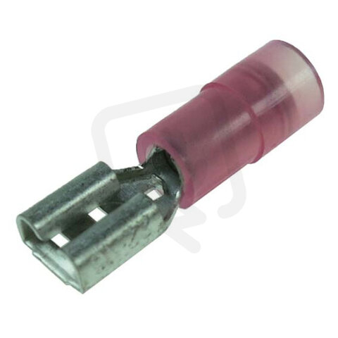 Objímka plochá poloizolovaná, 0,5-1,5mm2/4,8x0,5mm PA (RF-F405/PA) OPP 1,5-45/PA