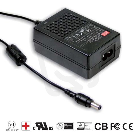 MEAN WELL GSM36B05-P1J Stolní adaptér Medical 22W
