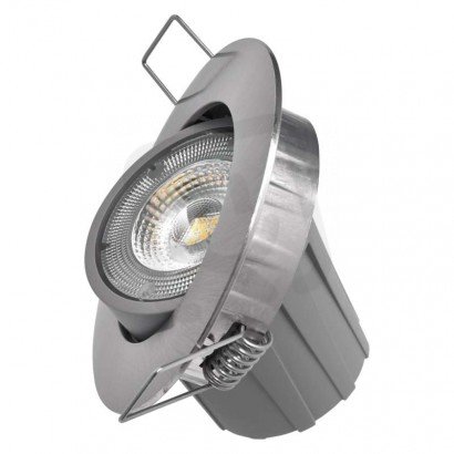 LED bodové svítidlo spotlight 8W 650LM Exclusive WW stříbrné ZD3241 teplá bílá