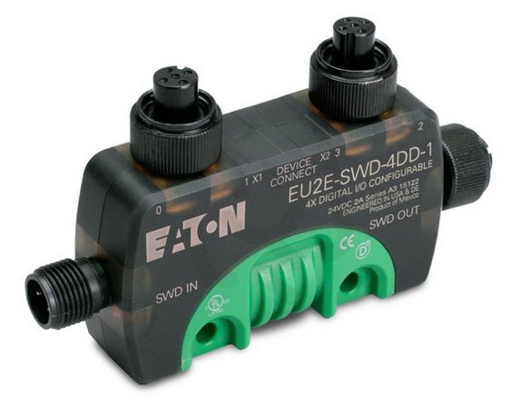 EU2E-SWD-4DD-1 SWD Digitální modul T-connector 4 konfigurovatelné vstupy/výstupy