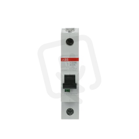 S201M-K2 1 fázový jistič 2 A char. K 10kA ABB 2CDS271001R0277
