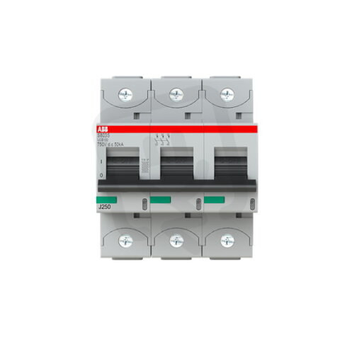 S803S-UCB100 jistič char. B 3P 100A 750V DC 50kA ABB 2CCS863001R1825