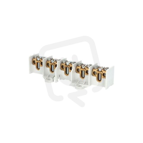 Svorkovnice stoupací HAK/5/35/35 nekrytá 100A 5pól. na pól:1x35mm2 a 2x35mm2