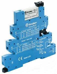 MasterPLUS, 1P/6A, 125V AC/DC, Au FINDER 39.31.0.125.5060