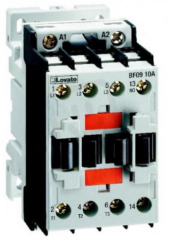 Lovato BF1801D012 3P stykač 1V 18A 12VDC