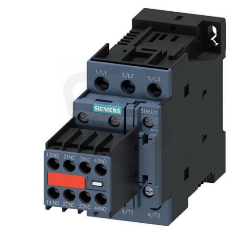 výkonový stykač 25A,11 kW/400V 2NO+2NC, DC 24 V, 3pól