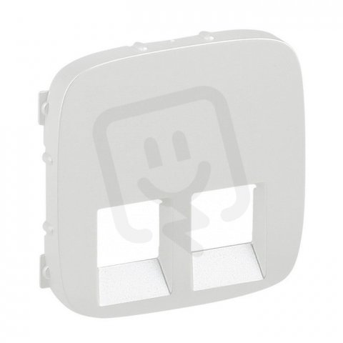 VALENA ALLURE KRYTKA DATOVÉ ZÁSUVKY DVOJITÉ RJ11/RJ45 PERLEŤ LEGRAND 755429