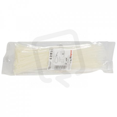 VYVAZOVACÍ PÁSEK COLRING3,5X280MM BEZBARVÝ 100KS LEGRAND 031825