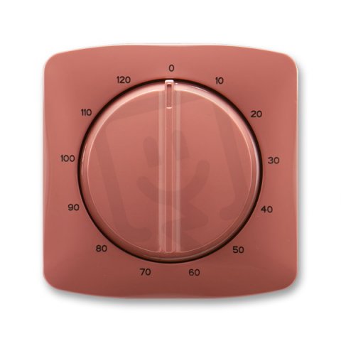 Kryt ovladače časového mechanického 3294A-A00160 R2 vřesová červená Tango ABB