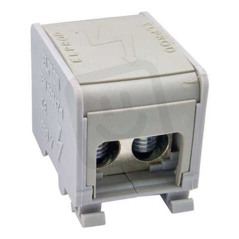 Distribuční blok DTB 2x50/3x16 šedý ELEKTRO BEČOV U250DK21