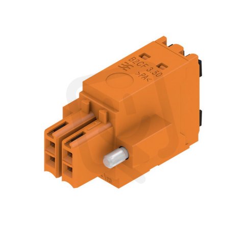 Zásuvný konektor DPS B2CF 3.50/04/180F SN OR BX WEIDMÜLLER 1277650000