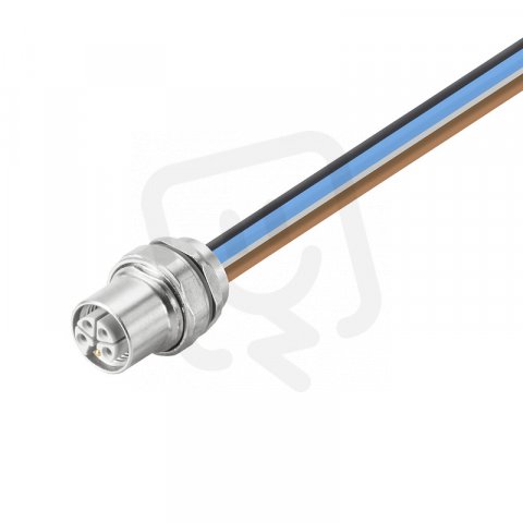 Kulatý zásuvný konektor SAIE-M12BL-0.3VHM16-2.5 WEIDMÜLLER 2625970000