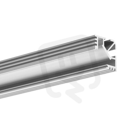 LED hliníkový profil KLUŚ TAN-C5 stříbrná 1m /B5391ANODA_1m/ ALUMIA A05391A_1