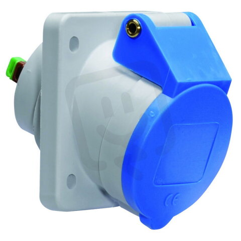 Zásuvka vestavná 16A 4p 230V IP44 9h Quick-Connect BALS 12734