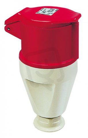 Walther 361407 Pohyblivá zásuvka - spojka 63A 4P 500V 7h IP44