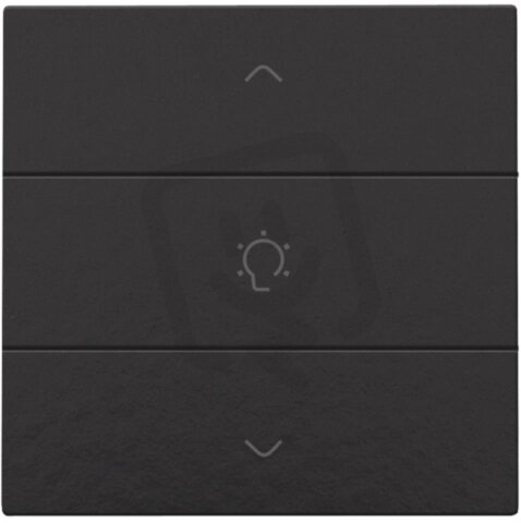 NHC 3násobný ovladač 1x stmívání -BAKELITE PIANO BLACK NIKO 200-51043