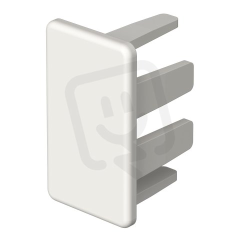 OBO WDK HE15030RW Koncový díl pro kanál WDK 15x30mm čistě bílá