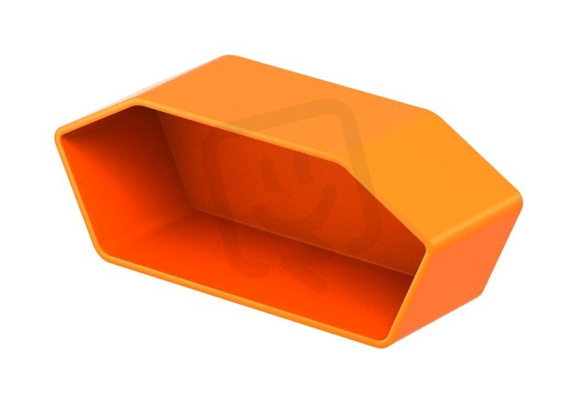 TPS KS OR Ochranný kryt, pro konceezávěsů TP, oranžová Polyetylén PE OBO 6364625