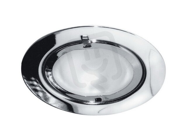 Zápustné svítidlo do nábytku Klipp Klapp max.20W 12V G4 72mm chr 984.02 98402