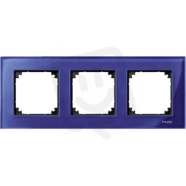 Schneider MTN4030-3278 Rámeček 3násobný M-Elegance Sapphire Blue
