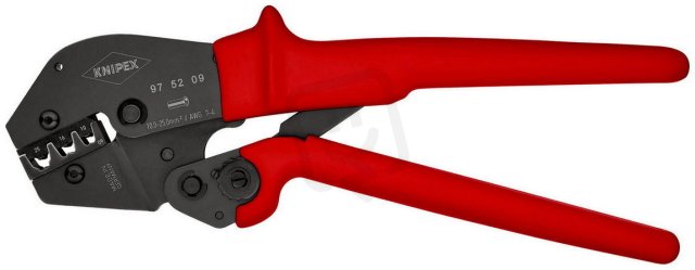 KNIPEX 975209 lisovací kleště na dutinky pro průřezy 10-25mm2 KLD 10-25