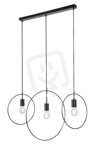 DILARA E27 3x 40W IP20 matná černá RABALUX 72019