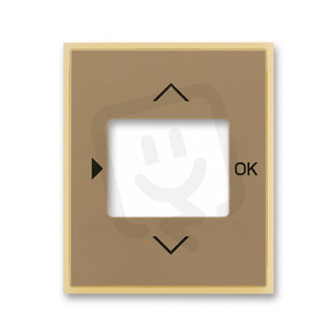 Kryt časovače snímače vzduchu 3299E-A40100 25 kávová/led. opálová Element ABB