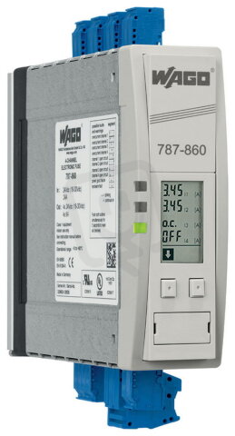 Elektronický jistič 4kanál. vstupní napětí 24 V DC WAGO 787-860