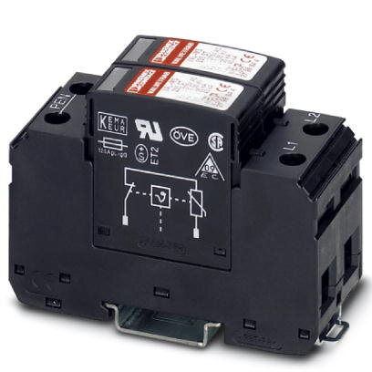 VAL-MS 230/2+0 2pólový svodič přepětí k montáži na lištu pro obvod 2+0 2800103