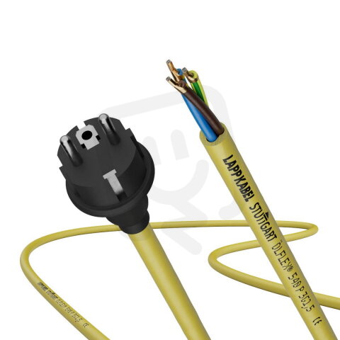 Konfekcionovaný síťový kabel ÖLFLEX PLUG 540P07 2X1,5 5M IP20V250V LAPP 73224188