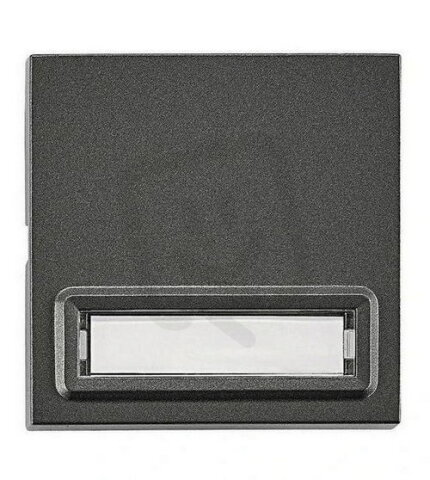 Kryt přístrojů s podsvětleným popisovým polem, antracit SCHRACK EV112311--